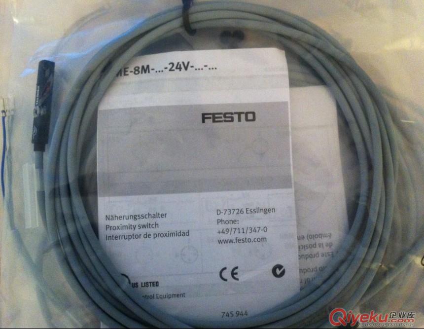 库存FESTO SMEO-1-LED-24-B接近开关30459