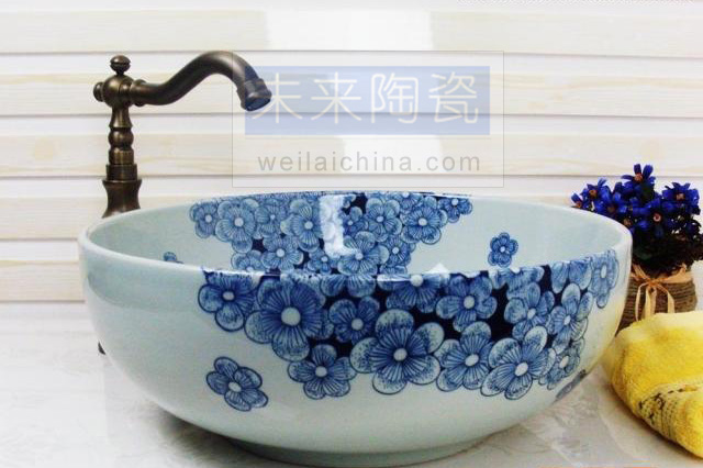 景德镇陶瓷厂家生产定做陶瓷洗手池 陶瓷洗衣盆 陶瓷洗脸盆