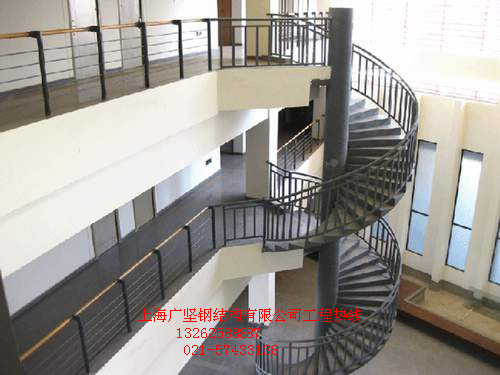 上海钢结构，上海钢结构厂房，钢结构楼梯