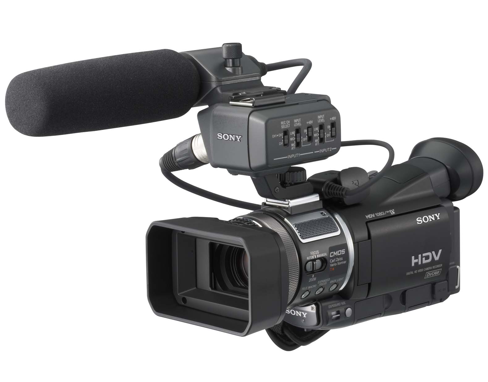 索尼储存卡式摄像机HVR-A1C