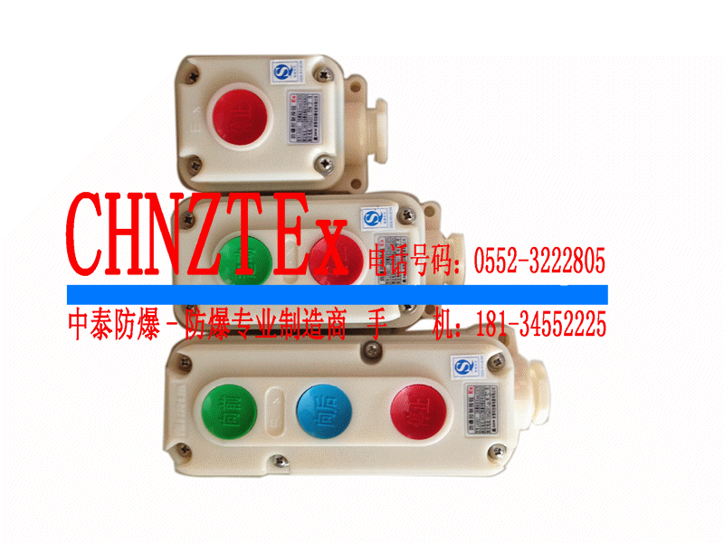 LA5821系列防爆防腐控制按钮规格厂家