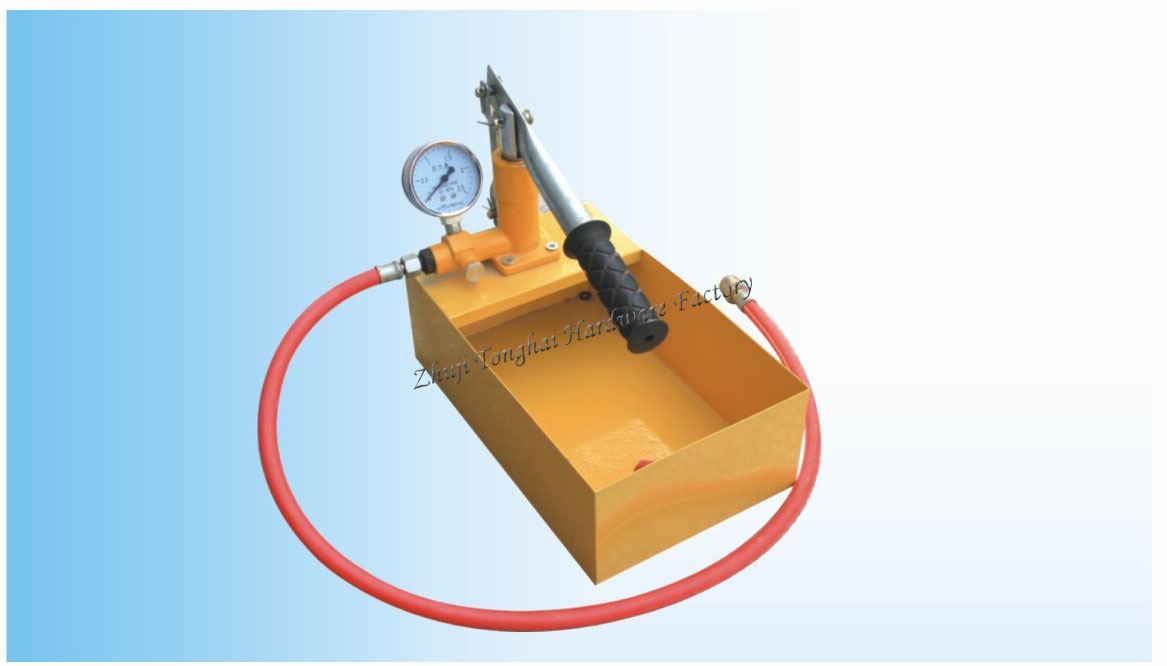 供应程超牌  手动试压泵 压力可达0-25公斤 功能齐全
