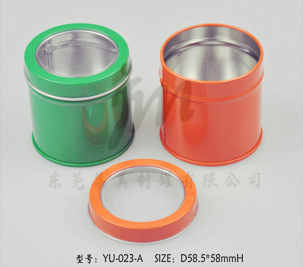 马口铁罐 圆形铁罐YU-023A