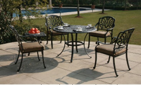 YTB-401铸铝桌椅  花园家具 户外家具 庭院桌椅 欧式家具 