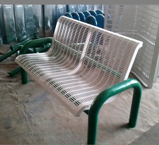 YTC-003金属长椅 公园椅 钢铁椅 靠背椅 园林椅 户外椅 休息椅