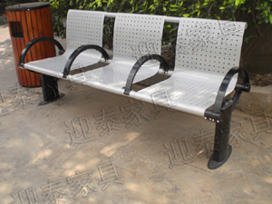 YTC-029金属长椅 公园椅 钢铁椅 商场椅 园林椅 户外椅 休息椅