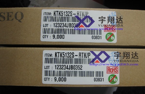 KTK5132S-RTK/P，  原装zp，假一赔十，N通道晶体管，KTK5132S
