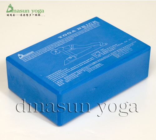 纯色瑜珈砖（兰色） 产地：广州 品牌：迪玛森   编号：41002