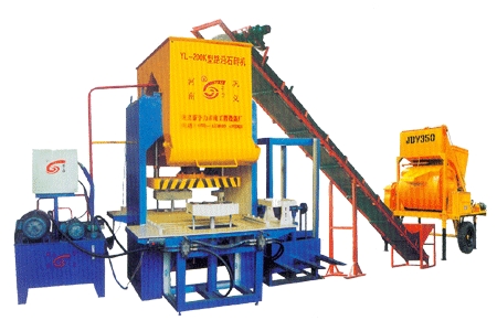 路沿石机，全自动液压压砖机--郑州建筑垃圾制砖机