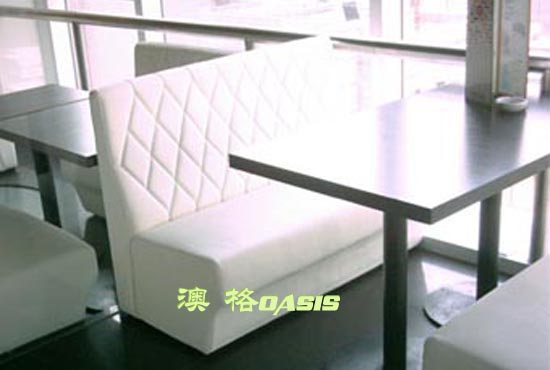 深圳餐厅桌椅/餐厅沙发尺寸/豪居实木沙发厂家