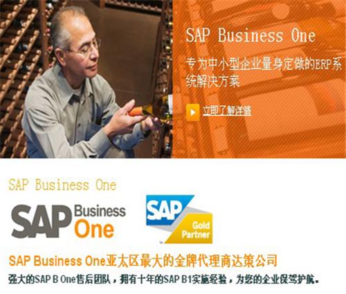 SAP Business One系统 xx代理商 上海达策