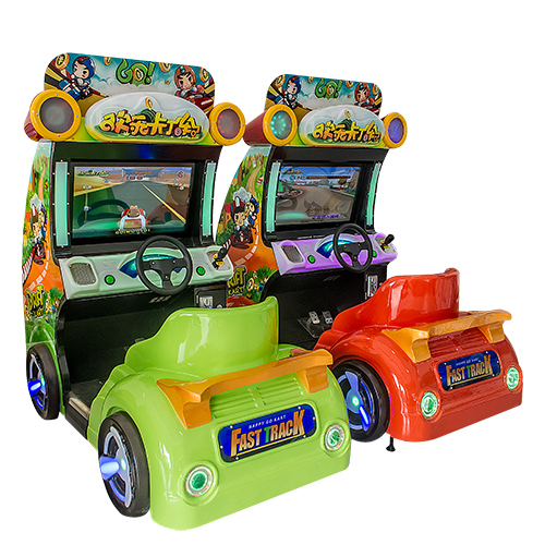 久游动漫投币式儿童赛车游戏机欢乐卡丁车 电玩城儿童乐园 游艺机厂家批发 
