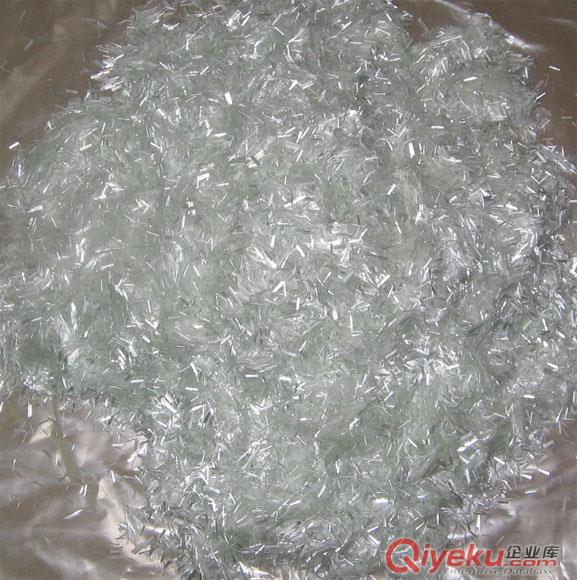 供应低价玻璃纤维湿法短切丝/水拉丝