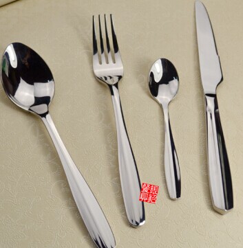 R208不锈钢餐具  西餐刀叉餐具  201材质gd酒店刀叉