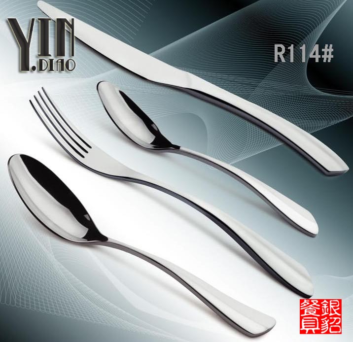 R114 Sentimental鲍鱼刀叉勺 不锈钢餐具 西餐刀叉勺