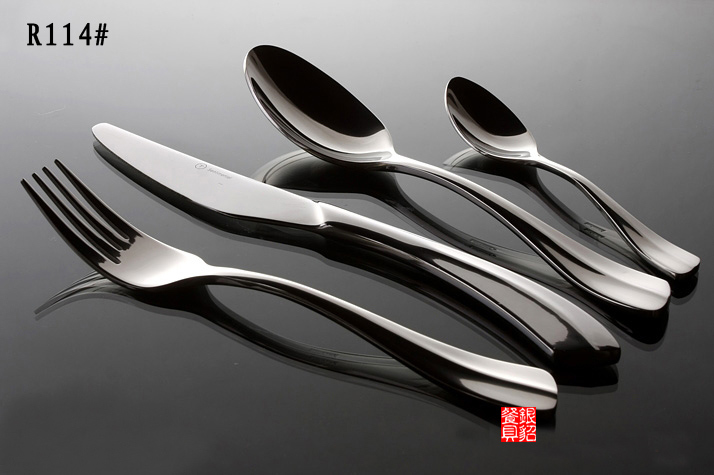 R114 Sentimental鲍鱼刀叉勺 不锈钢餐具 西餐刀叉勺