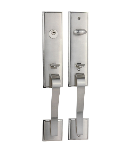 ZL55B-钢拉丝,欧式门锁,中式门锁
