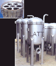 供应菱田LATT大流量液体多袋式过滤器