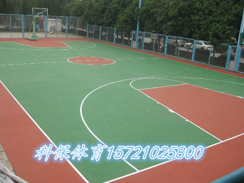 杭州yz塑胶篮球场施工质量标准