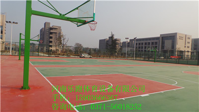郑州塑胶篮球场