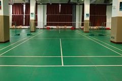 温州PVC运动地板,温州羽毛球地板厂家