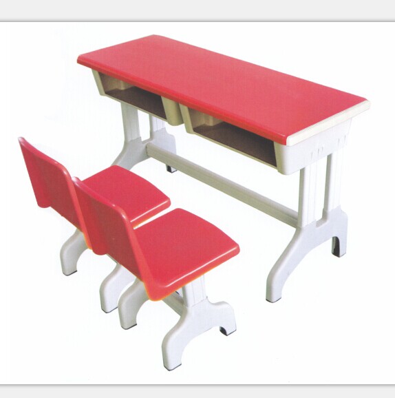 供应博学校具升降塑钢课桌椅