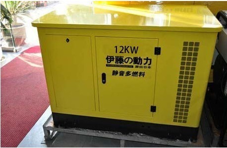 上海伊藤12KW全自动汽油发电机价格