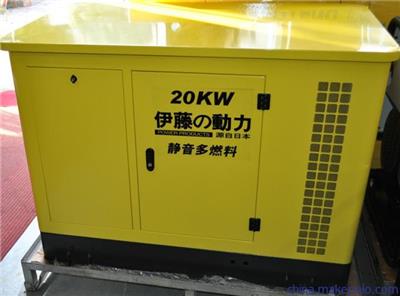 上海伊藤20KW全自动汽油发电机价格