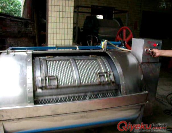 供应广州市富得牌X-80公斤型半自动工业洗衣机
