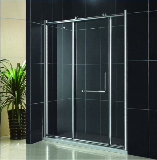 淋浴房厂家批发铝合金玻璃隔断  kf标定制浴室洗浴房 PA03
