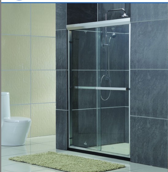 供应佛山淋浴房，一字形玻璃淋浴房，双门活动淋浴房KDS-PY02