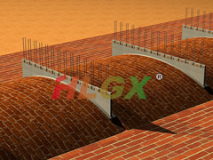 砖厂拱顶隧道窑专用高铝型挡火板