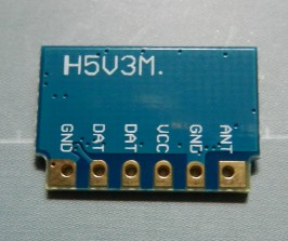 H5V3M接收模块厂家，低功耗接收模块H5V3M，RF低功耗接收