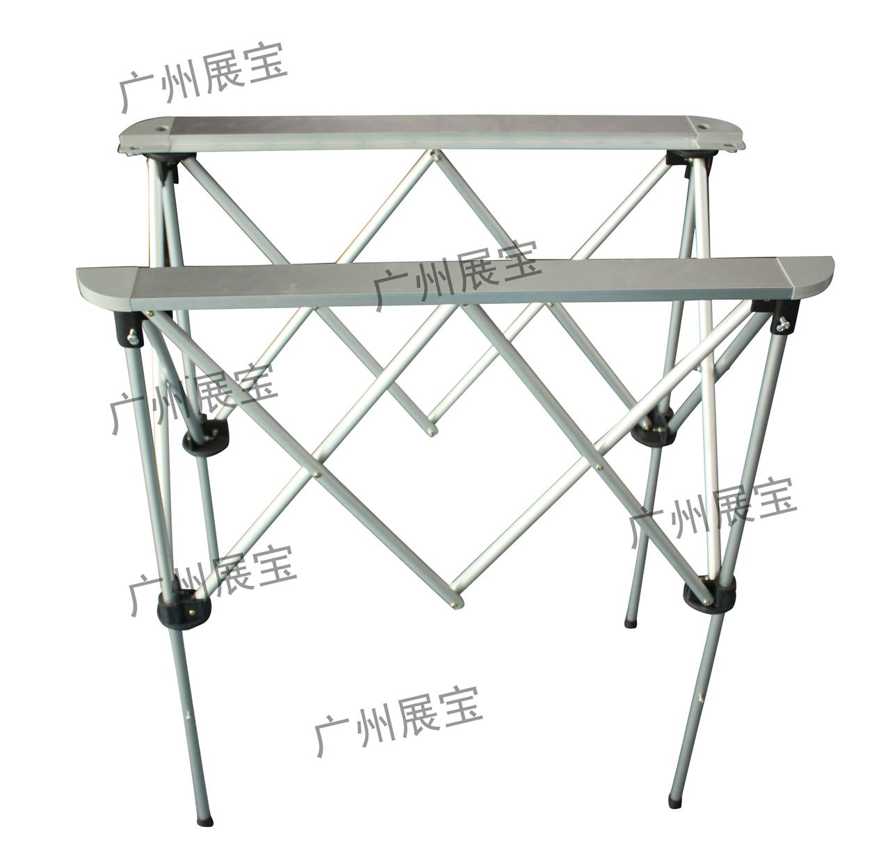 供应铝合金折叠促销桌 折叠产品展示台 活动接待前台
