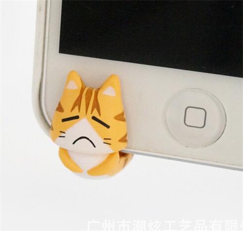 i5/5s手机防尘塞   顽皮三角猫