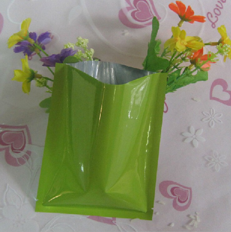 10*15cm绿色镀铝袋 铝箔包装袋 粉粉袋 咖啡袋 茶叶袋 食品袋
