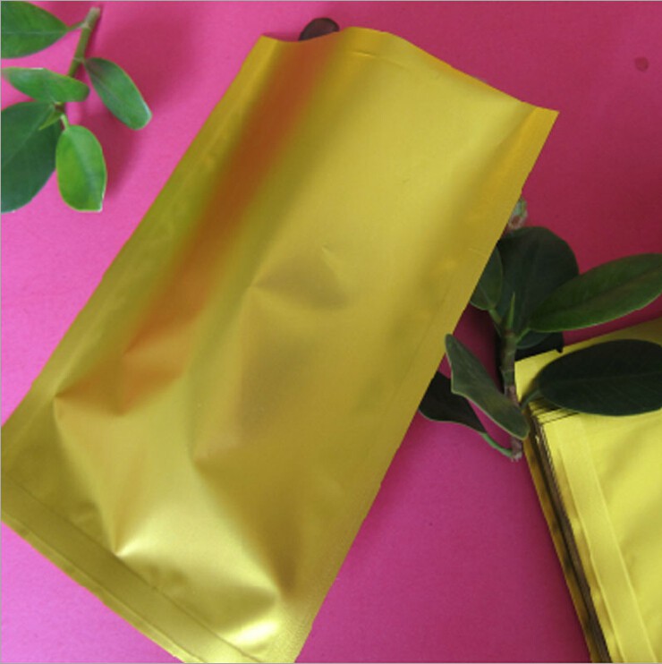 22*30cm 避光袋 粉粉袋 药品袋 咖啡袋 茶叶袋 金色哑铝箔袋