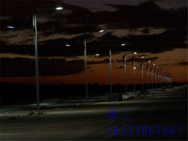 天津河西区太阳能路灯