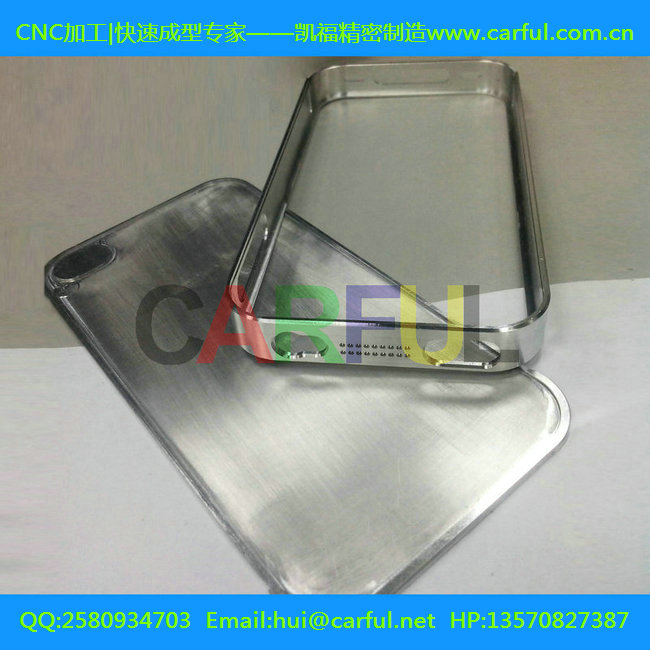 深圳CNC铝合金产品零件加工|铝合金手机外框边框数控机械加工定制