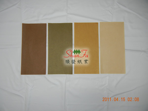 彩色棉纸（彩色拷贝纸）流通版色系色卡,啡色色系