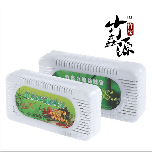 【冰箱盒】竹炭除味保鲜冰箱盒 冰箱盒厂家批发保鲜去异味冰箱盒