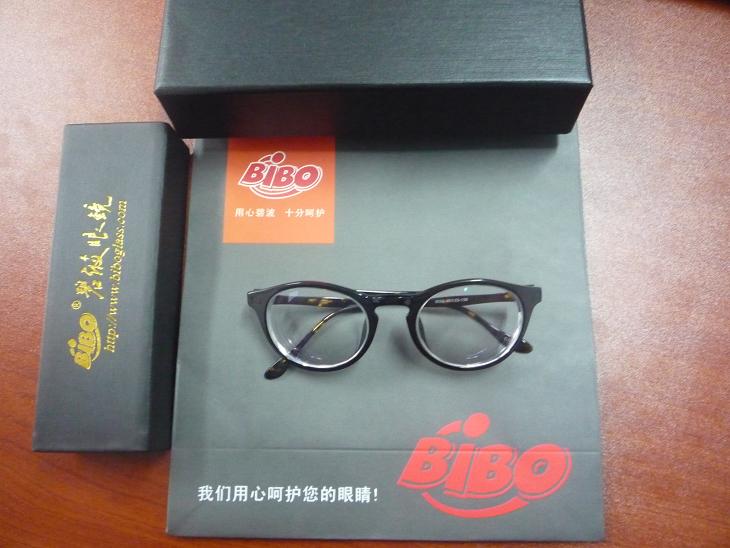 超薄高度近视眼镜（-1000度）大框架超薄定制眼镜！