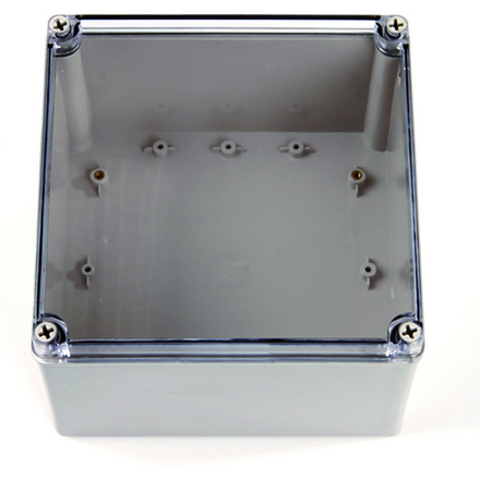 200x200x130mm塑料透明盖防尘分线盒电气盒