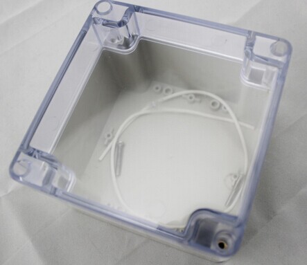 120x120x90mm透明盖防水盒电气盒 