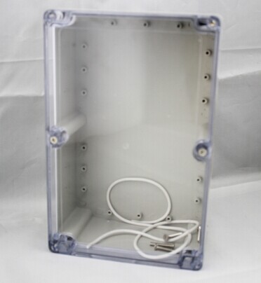 230x150x87mm透明盖户外电气防水盒 