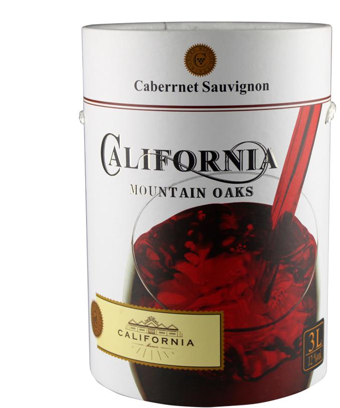  加州橡树山干红葡萄酒 爆款包邮桶装红酒 原汁原浆进口