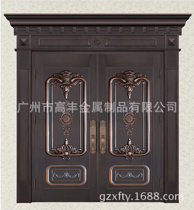 广州纯铜门,广州设计真铜门,广州纯铜门制造厂