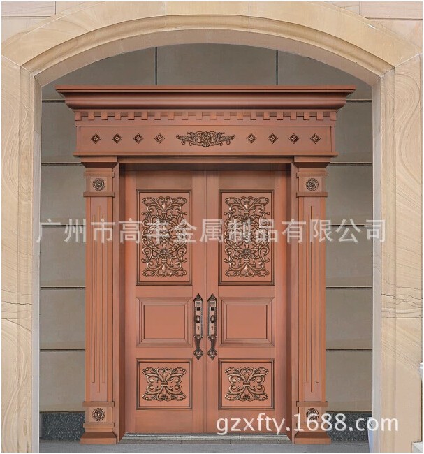 番禺铜门，广州纯铜门，广州铜门厂家