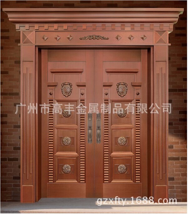 番禺铜门，广州纯铜门，广州铜门厂家