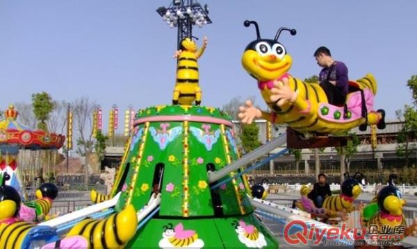 旋转小蜜蜂 荥阳金狮王子游乐设备公司 游乐设备 儿童游乐设备